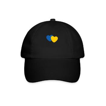 Soutenez l’Ukraine, la paix et non la guerre - Casquette classique - noir/noir - Devant