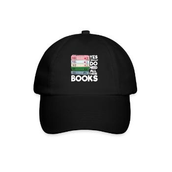 Oui, j’ai vraiment besoin de tout cela - Casquette classique - noir/noir - Devant