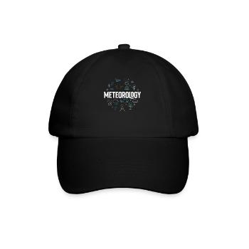 Météorologie Prévisions météorologiques Profession Météorologue - Casquette classique - noir/noir - Devant