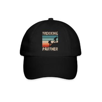 Trekking Partenaire Randonneurs Randonneurs Randonnée - Casquette classique - noir/noir - Devant