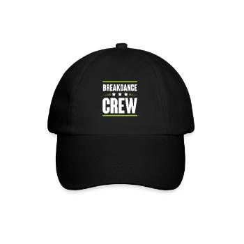 Breakdance Crew - Baseball Cap - black/black - Front
