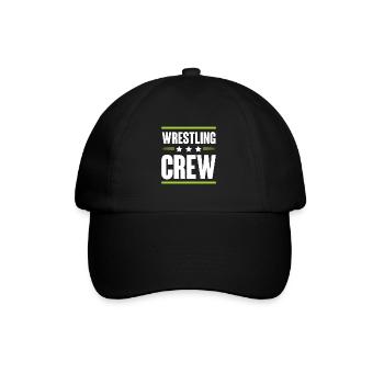 Wrestling Crew - Baseballkappe - Schwarz/Schwarz - Vorne