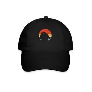 Orangutan - Baseball Cap - black/black - Front
