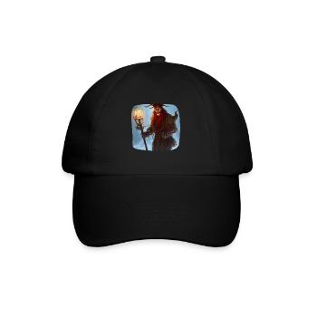 Krampus - Baseball Cap - black/black - Front