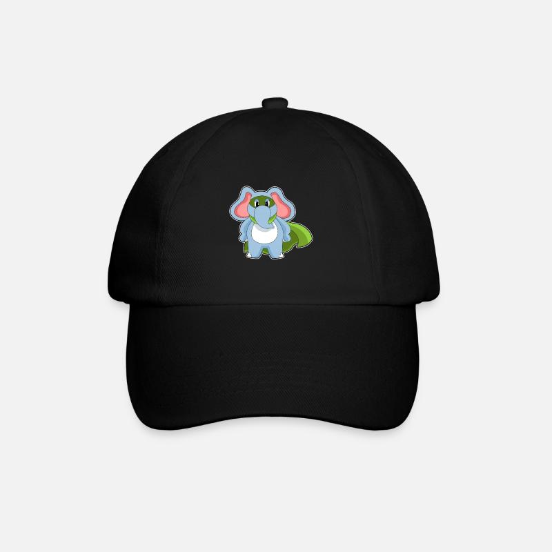 Héros éléphant - Casquette classique - noir/noir