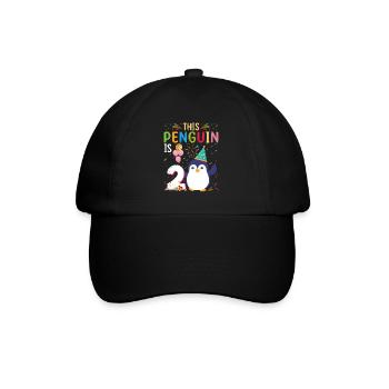 King Penguin Emperor Penguin Penguin Gift - Baseball Cap - black/black - Front