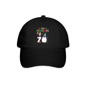King Penguin Emperor Penguin Penguin Gift - Baseball Cap - black/black - Front