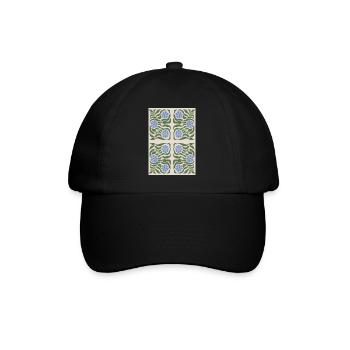 Art Nouveau, Arts & Crafts, Esthétique, Vintage-1900 - Casquette classique - noir/noir - Devant