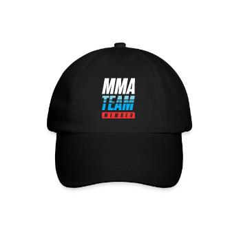 Mma Team - Baseballkappe - Schwarz/Schwarz - Vorne