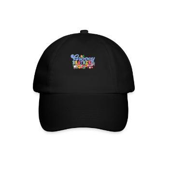 Groovy Brother Jardin Plante Fleurs Décor Floral - Casquette classique - noir/noir - Devant