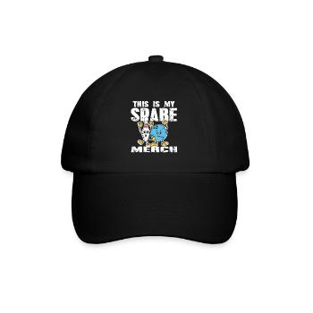 This is my Spare merch - Baseball Cap - black/black - Front