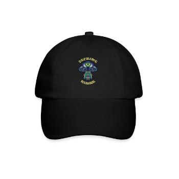 Decrime Nature Colorful Magic Mushroom Trippy - Baseball Cap - black/black - Front