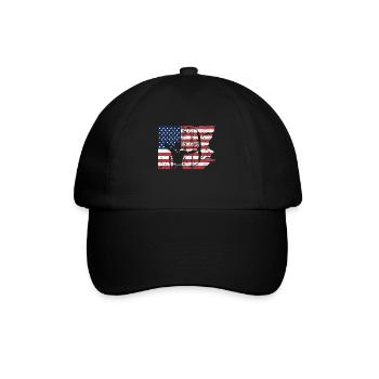 USA Bogenschießen sport - Baseballkappe - Schwarz/Schwarz - Vorne