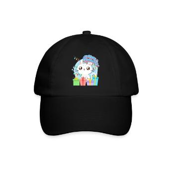 Merry Catmas Cats Children - Baseball Cap - black/black - Front