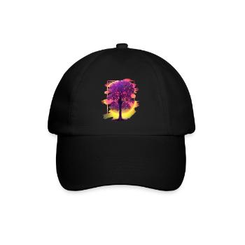 Tree - Baseball Cap - black/black - Front