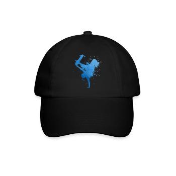 Skateboarder Patinage Skateboard Hommes Femmes - Casquette classique - noir/noir - Devant