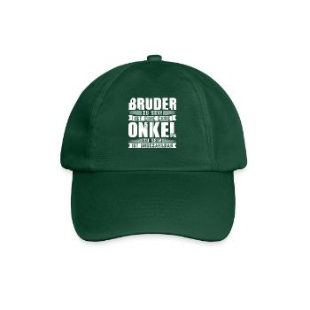 Bruder Onkel Brüder Geschenk - Baseballkappe - Flaschengrün - Vorne