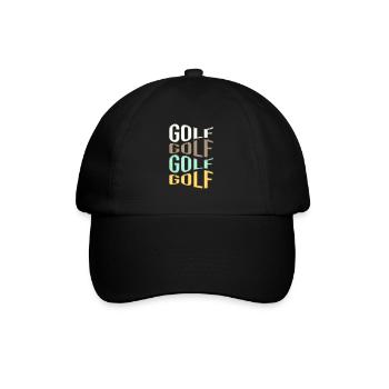 golfe - Casquette classique - noir/noir - Devant