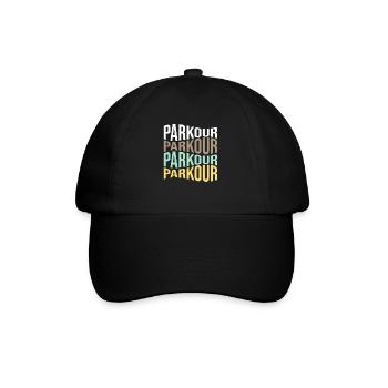 Parkour - Casquette classique - noir/noir - Devant