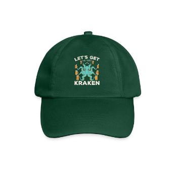 Poulpe Poulpe Tentacule de mer Poulpe Poulpe Poulpe Poulpe - Casquette classique - vert bouteille - Devant