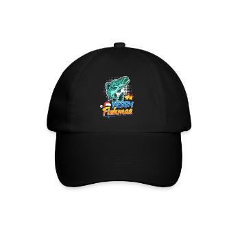 Pêcheur Noël Noël - Casquette classique - noir/noir - Devant
