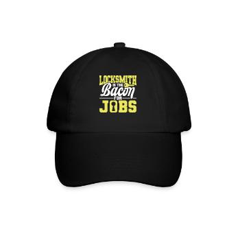 Locksmith Lock Picking Employee Locksmith - Baseball Cap - black/black - Front