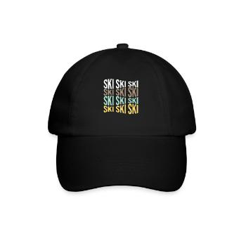ski - Casquette classique - noir/noir - Devant