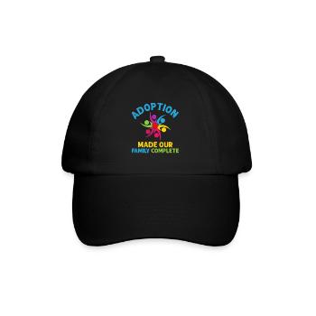 The adoption has completed our family and - Baseball Cap - black/black - Front