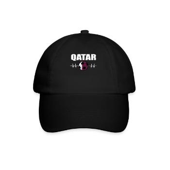 Qatar Football - Baseball Cap - black/black - Front