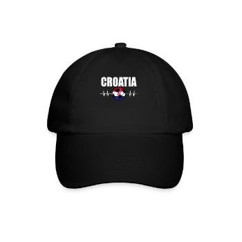 Croatia Football - Baseball Cap - black/black - Front