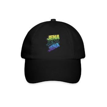 Jena Allemagne City Font Skyline Accueil - Casquette classique - noir/noir - Devant