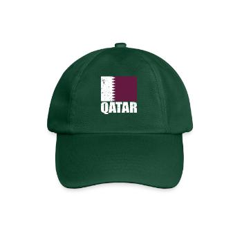 Drapeau du Qatar - Casquette classique - vert bouteille - Devant