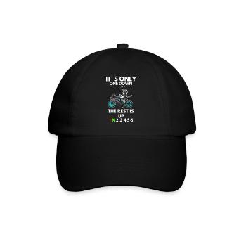 Motorcycle Lifestyle / Motorcycle / Motorcycle biker - Baseball Cap - black/black - Front