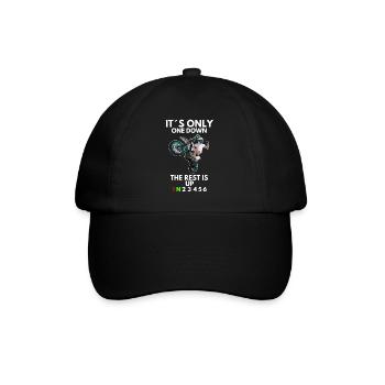Supermoto / Supermotard / Supermoto Wheelie Biker - Casquette classique - noir/noir - Devant