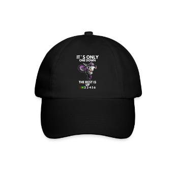 Supermoto / Supermotard / Supermoto Wheelie Biker - Casquette classique - noir/noir - Devant