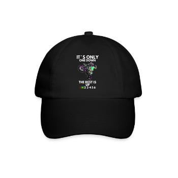 Supermoto / Supermotard / Supermoto Wheelie Biker - Casquette classique - noir/noir - Devant