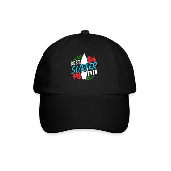 Meilleur surfeur de tous les temps Surfer Surf - Casquette classique - noir/noir - Devant