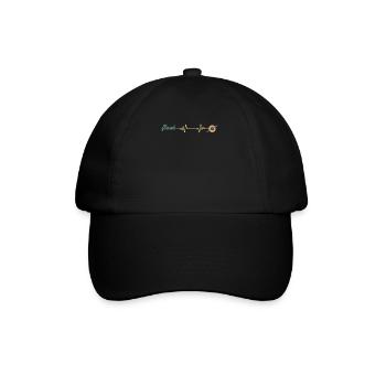 Rythme cardiaque Ligne cardiaque Fréquence cardiaque Onewheel - Casquette classique - noir/noir - Devant