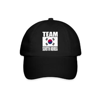 Équipe de Corée du Sud de football - Casquette classique - noir/noir - Devant