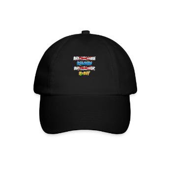 Breakdancing Breakdancer Break Dance Hip Hop - Baseball Cap - black/black - Front