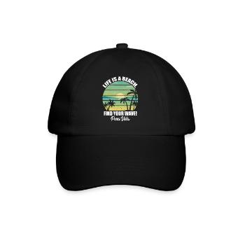 Life Beach Trouvez votre Wellte Pura Vida Latin - Casquette classique - noir/noir - Devant