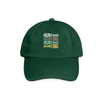 Hunt - Baseball Cap - bottle green - Front