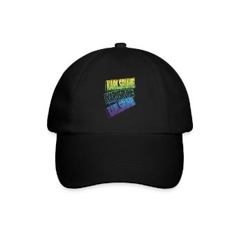 Karlsruhe Allemagne City Font Skyline Accueil - Casquette classique - noir/noir - Devant
