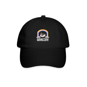 Guinicorn - Baseballkappe - Schwarz/Schwarz - Vorne