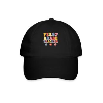 Professeur de première classe Je suis enseignant - Casquette classique - noir/noir - Devant