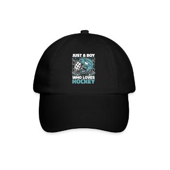 Ice Hockey Hockey Sports - Baseball Cap - black/black - Front