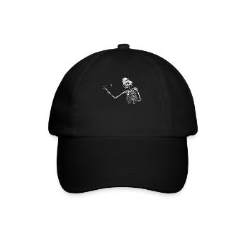Skeleton Halloween Darts Darts Darts Player - Baseball Cap - black/black - Front