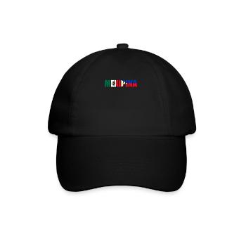 Mexipino Mexican Filipino Mexipino - Baseballkappe - Schwarz/Schwarz - Vorne