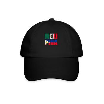 Mexipino Mexican Filipino Mexipino - Baseballkappe - Schwarz/Schwarz - Vorne