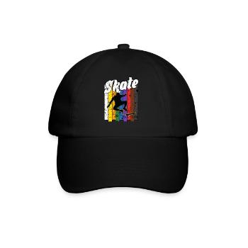 Skateboard Freestyle - Casquette classique - noir/noir - Devant